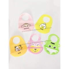 Yếm máng silicon cho bé