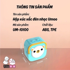 Hộp xúc xắc đèn, nhạc UMOO