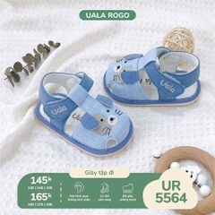 Dép tập đi hình Cún xanh Uala rogo