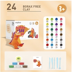 Đất nặn không dính Mideer Borax Free Clay (3 tuổi+)