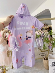Bộ Bơi Liền cho bé trai, gái (Kèm Mũ)