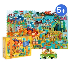 Bộ vali ghép hình châu lục Mideer (5 tuổi+)