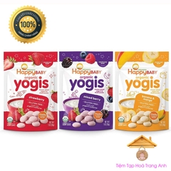 Sữa chua khô happybaby organic Mỹ cho bé