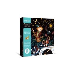 Bộ 8 miếng tranh cào Mideer (3 tuổi+)