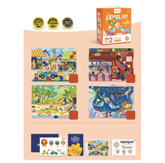 Bộ ghép hình cao cấp Level Up Mideer