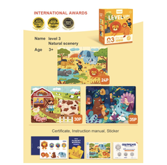 Bộ ghép hình cao cấp Level Up Mideer