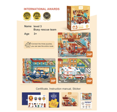 Bộ ghép hình cao cấp Level Up Mideer