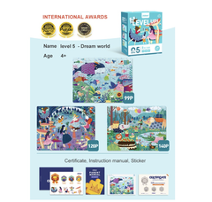 Bộ ghép hình cao cấp Level Up Mideer