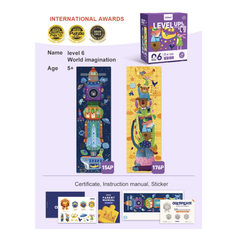 Bộ ghép hình cao cấp Level Up Mideer