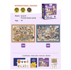 Bộ ghép hình cao cấp Level Up Mideer