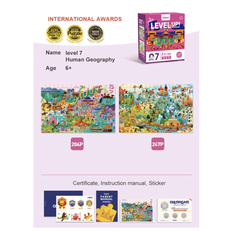 Bộ ghép hình cao cấp Level Up Mideer