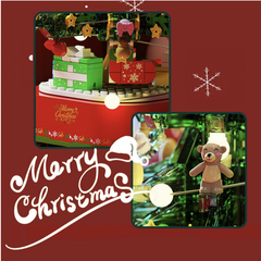 Bộ ghép hình cây thông có nhạc Sembo 601097 Christmas