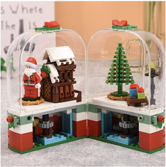 Bộ ghép hình hộp quà Noel Sembo block 601090