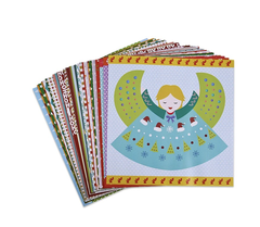 Bộ gấp giấy Christmas Origami 60pcs Mideer