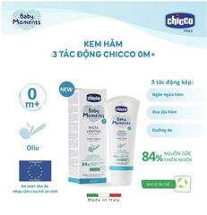 Kem hăm ba tác động Chicco 100ml (0 tháng+)