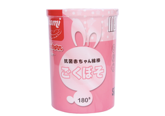 Tăm bông Ikami hồng sơ sinh