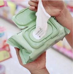 Khăn ướt Bebeen Xanh