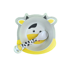 Bộ bát nhựa sợi tre kèm thìa