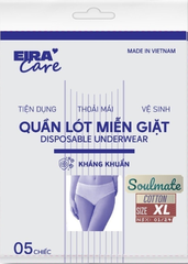 Quần lót miễn giặt cotton nữ Soulmate Eira Care (set 5 cái)