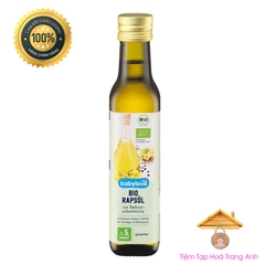 Dầu hạt cải ăn dặm hữu cơ babylove dm