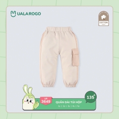 Quần nỉ chéo túi hộp Uala Rogo 3649