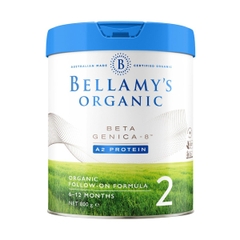 Sữa hữu cơ BELLAMY'S ORGANIC A2 số 2 800g (6 - 12 tháng)
