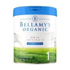 Sữa hữu cơ BELLAMY'S ORGANIC A2 số 1 800g (0 - 6 tháng)