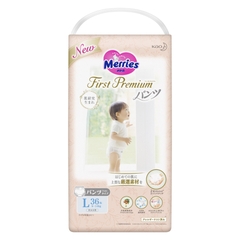 Bỉm Merries First Premium Hồng