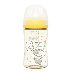 Bình sữa Pigeon PPSU in họa tiết