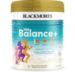 Sữa Blackmores JNR Balance+ Vanilla 850g cho trẻ 1-10 tuổi