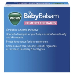 Dầu bôi ấm ngực Baby Balsam 50g (3 tháng+)