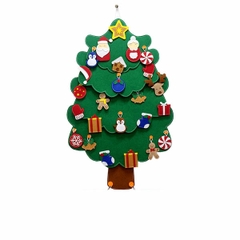 Cây thông cao cấp xuất Mỹ kèm đèn nháy