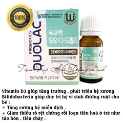 D3 và men Duolac