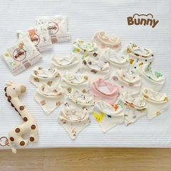 Set 5 yếm xô tam giác Bunny