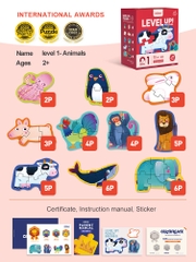 Bộ ghép hình cao cấp Level Up Mideer