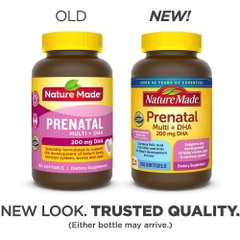 Vitamin cho mẹ bầu và sau sinh Nature Made Prenatal 150 viên