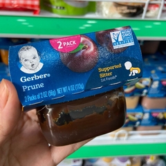 Mận nghiền Gerber Mỹ set 2h