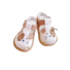 Dép tập đi hình Cún nâu Uala rogo