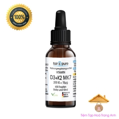 D3K2 Fair & Pure Đức 100% từ thực vật cho bé