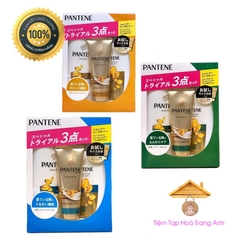 Set dầu gội,xả,ủ Pantene Nhật