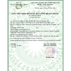 Viên ngậm Vitamin C 500mg Healthy Care Úc