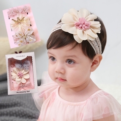Set băng đô kèm tất Chicbaby