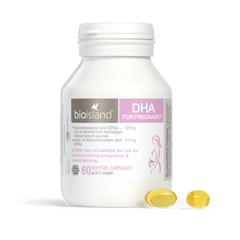 Viên DHA bioisland cho bà bầu