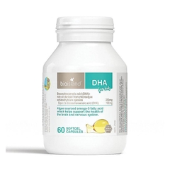 Viên dầu cá DHA bio island Úc 60 viên (7 tháng+)