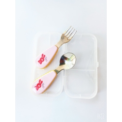 Set thìa dĩa inox cho bé