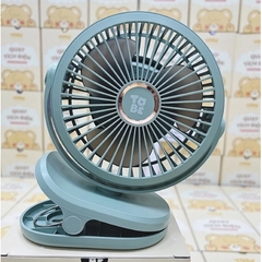 Quạt kẹp xe đẩy tích điện mini TOBE
