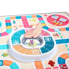 Bộ cờ cá ngựa ô tô gỗ Top Bright