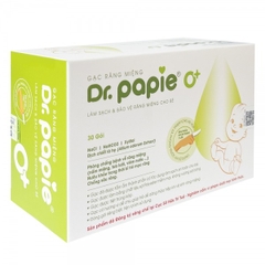 Rơ lưỡi Dr. Papie hộp 10 gói