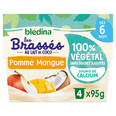 Sữa chua kem dừa Bledina (4hx95g)