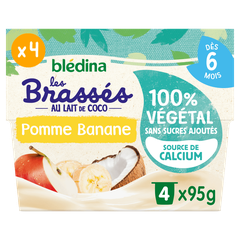 Sữa chua kem dừa Bledina (4hx95g)